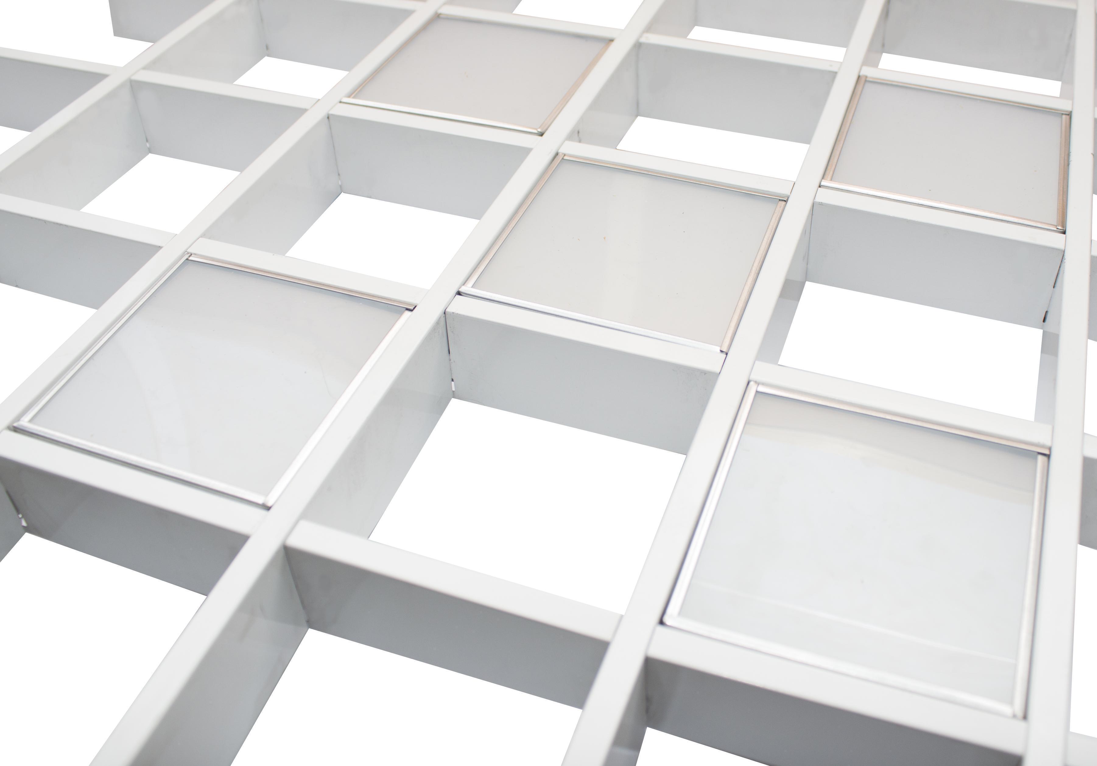 Система светильников Грильято 5 шт. СГД 45 Вт 100х100 мм 4000К