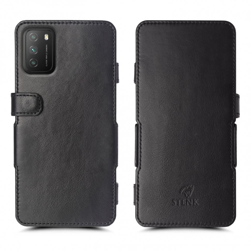 Чехол книжка Stenk Prime для Xiaomi Poco M3 Черный (68764)