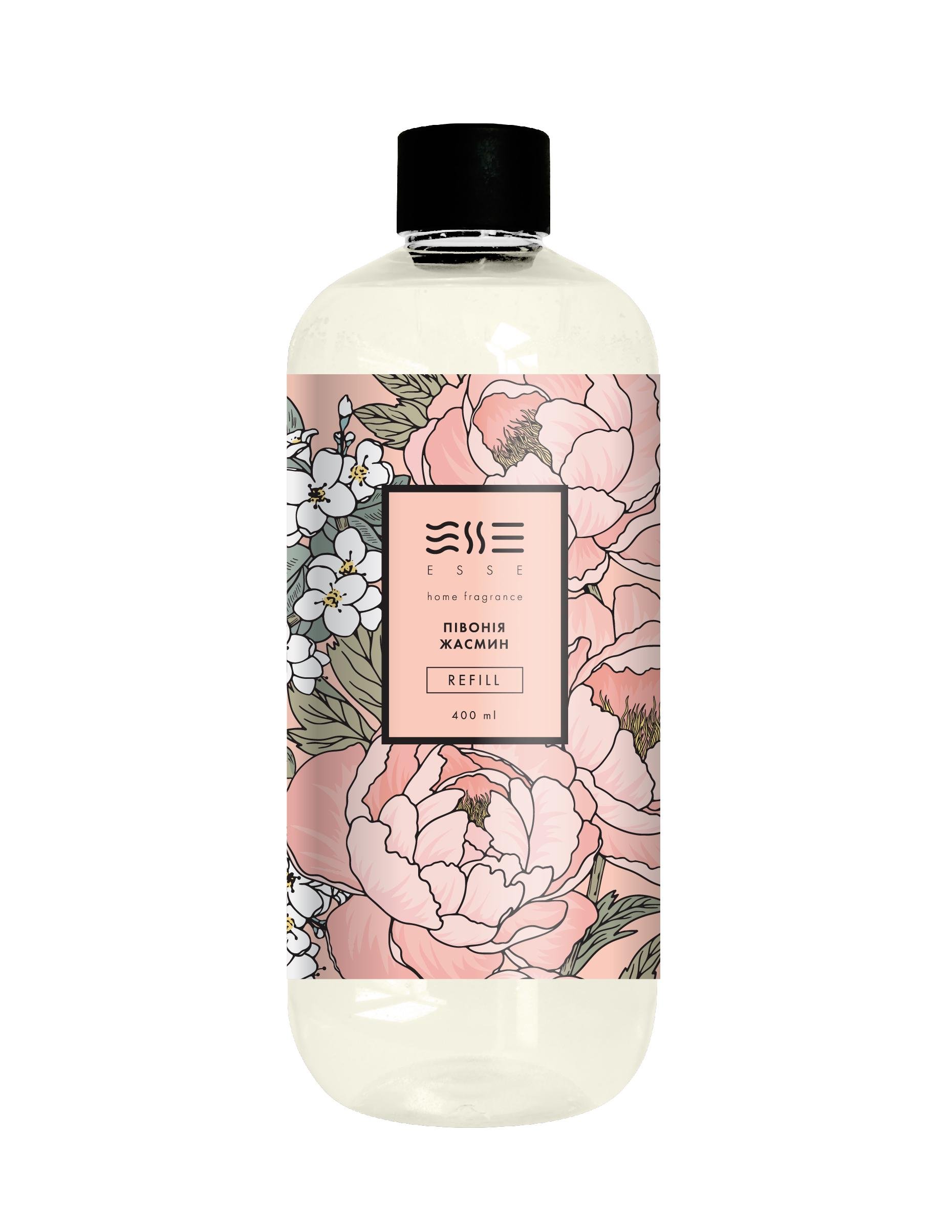 Наповнювач для аромадифузору Esse HOME Півонія/Жасмин 400 мл (32161594)