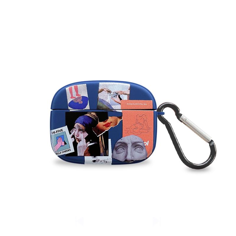 Чехол для Airpods Pro Lady Fashion Синий