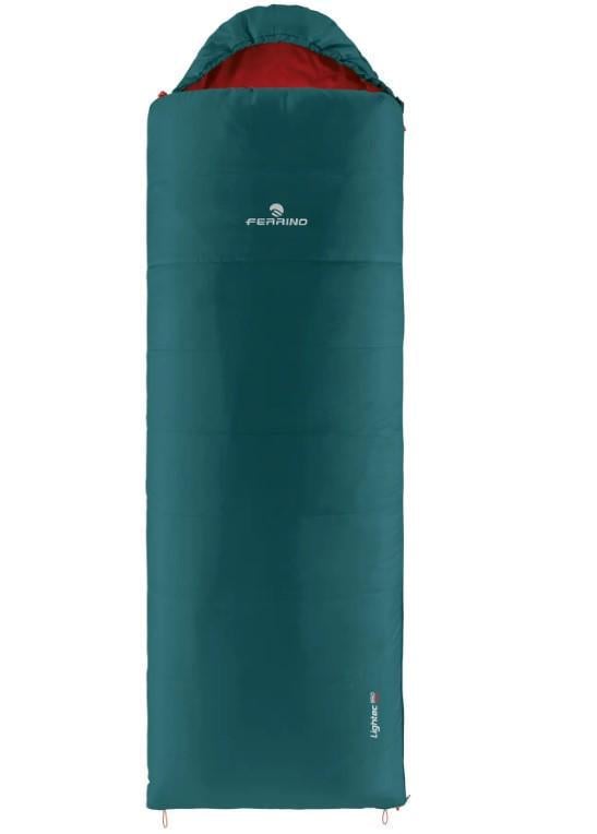Спальный мешок Ferrino Lightec 950 SSQ Left Green (86652NVVS)
