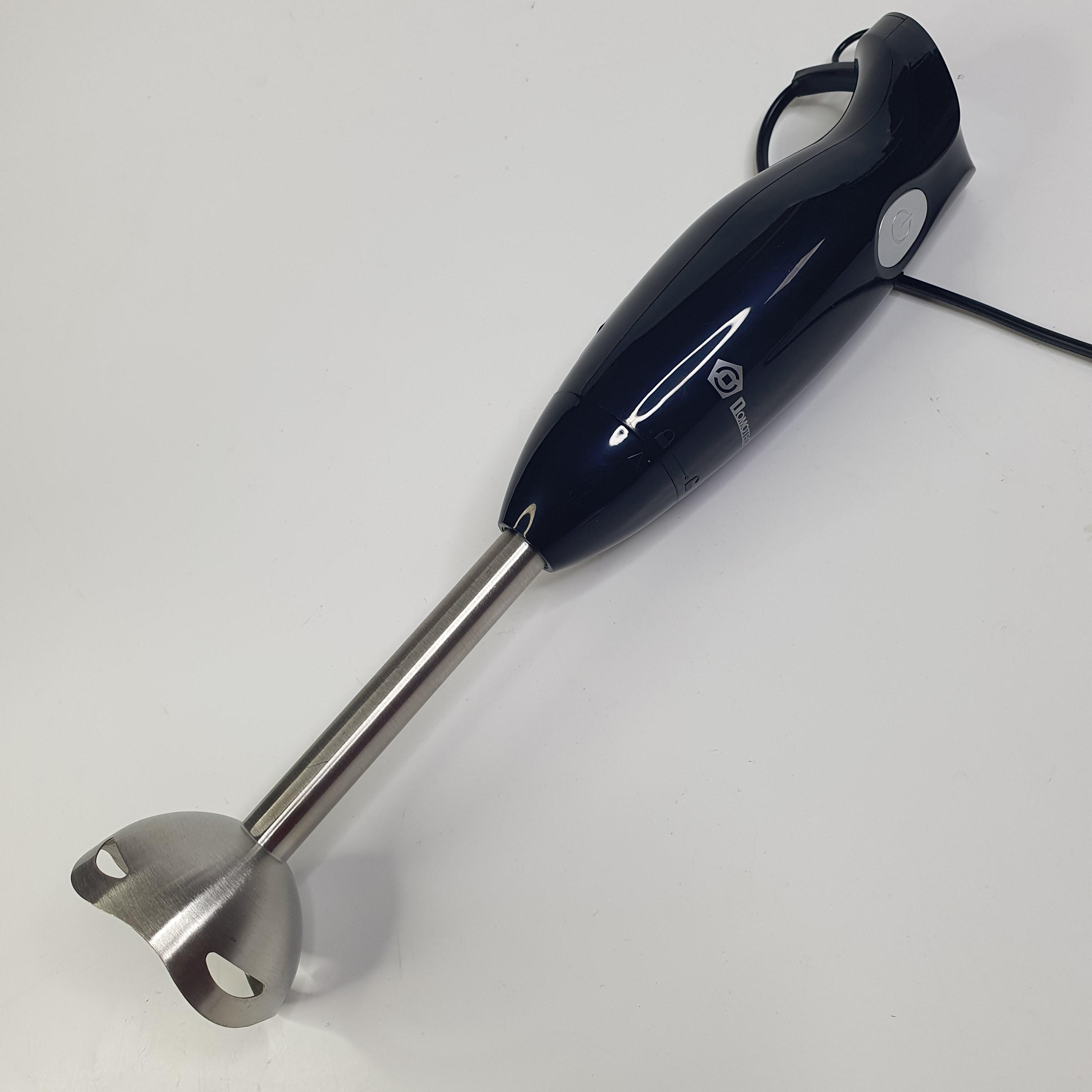 Блендер Domotec ручной для кухни погружной 400 Вт Черный (MS-5102)