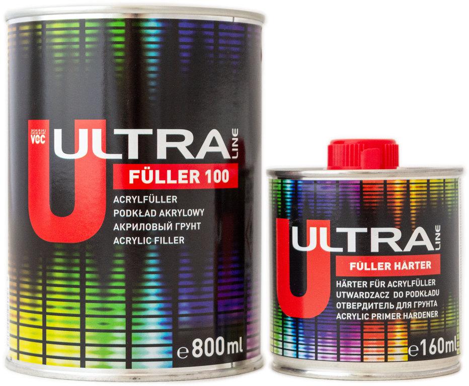 Почва акриловая ULTRA LINE Fuller 100 5:1 0,8 л/Harter 160 мл Черный (000025354)