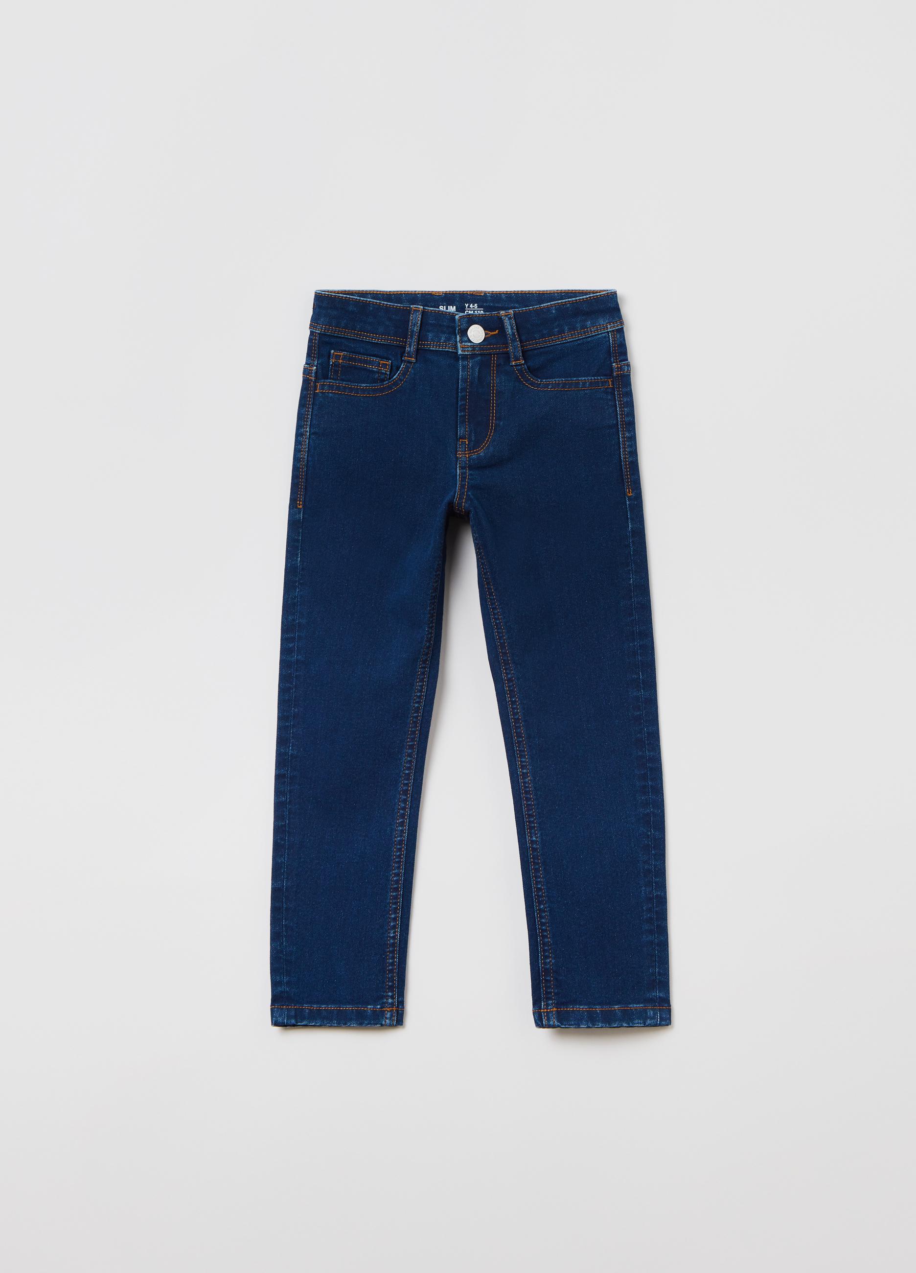 Джинси дитячі Ovs 1403117 4-5 р Синій