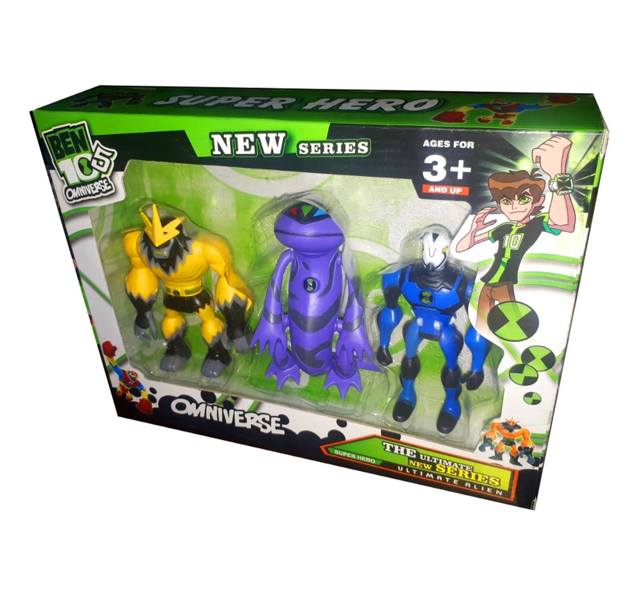 Набор героев Ben 10 №18 3 шт (WJ10)