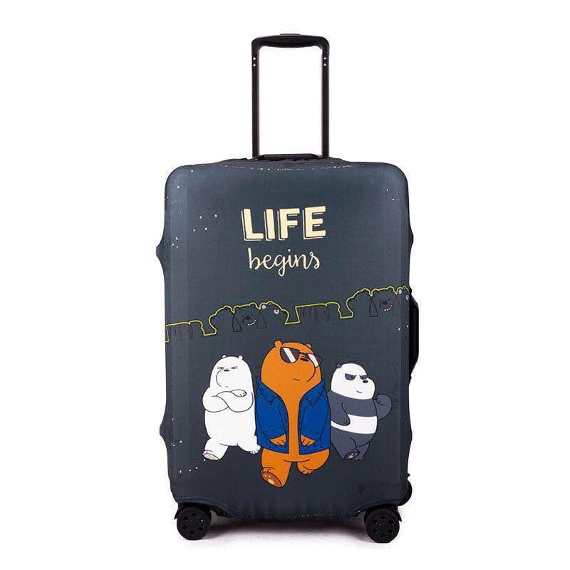 Чехол для чемодана Turister Life Begins размер M Разноцветный