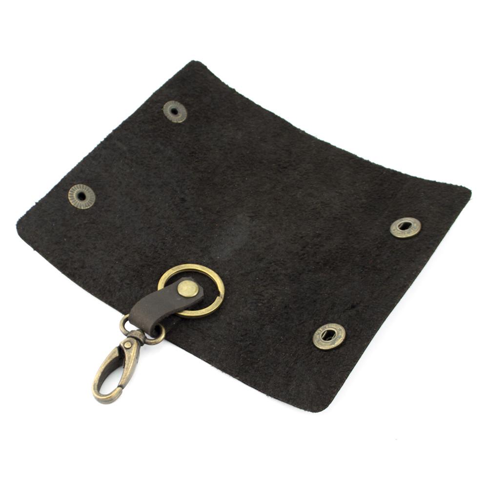 Ключниця шкіряна HandyCover HC0055 з карабіном Коричневий - фото 3 Ключниця шкіряна HandyCover HC0055 з карабіном Коричневий - фото 3