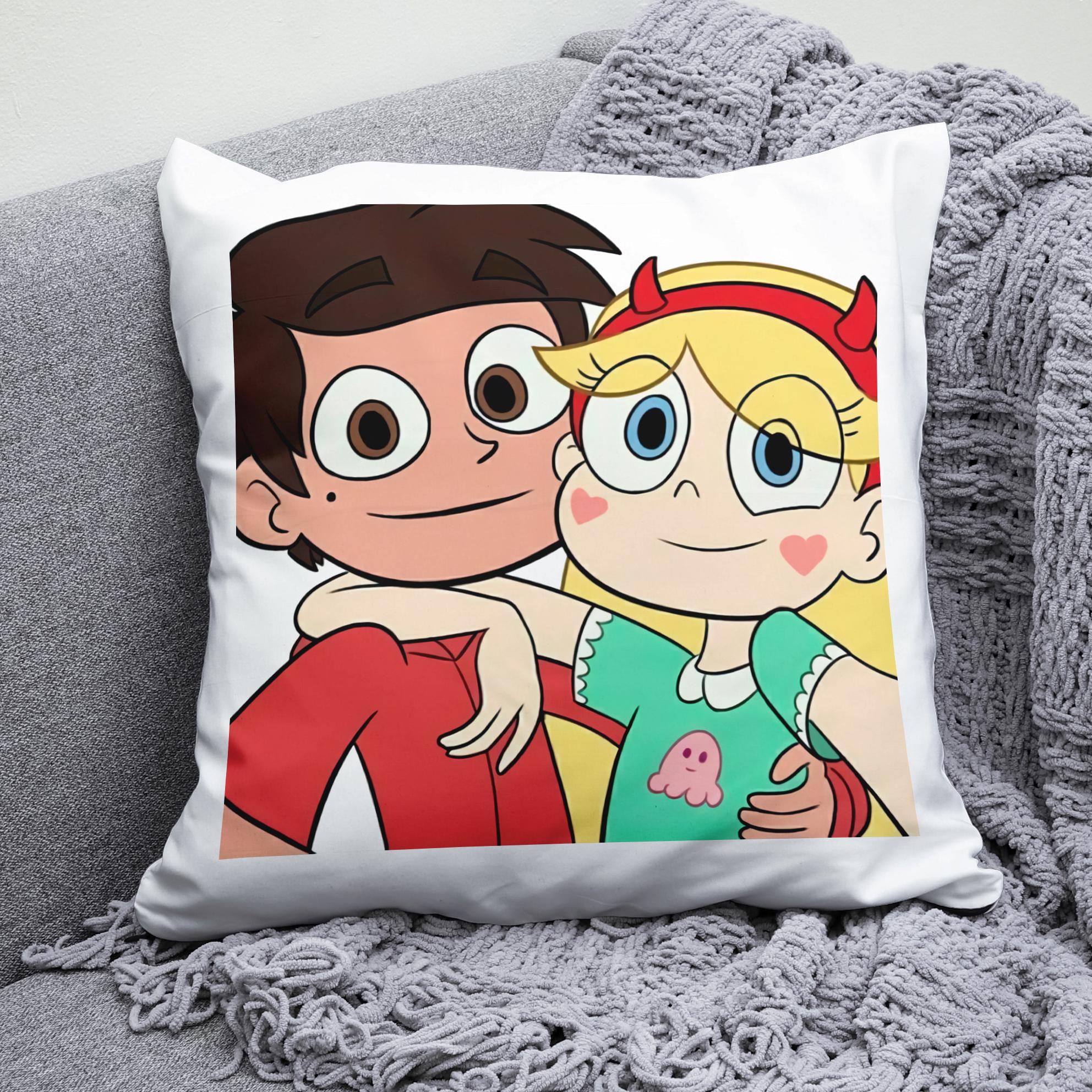 Плюшева подушка квадрат з принтом Star vs the Forces of Evil