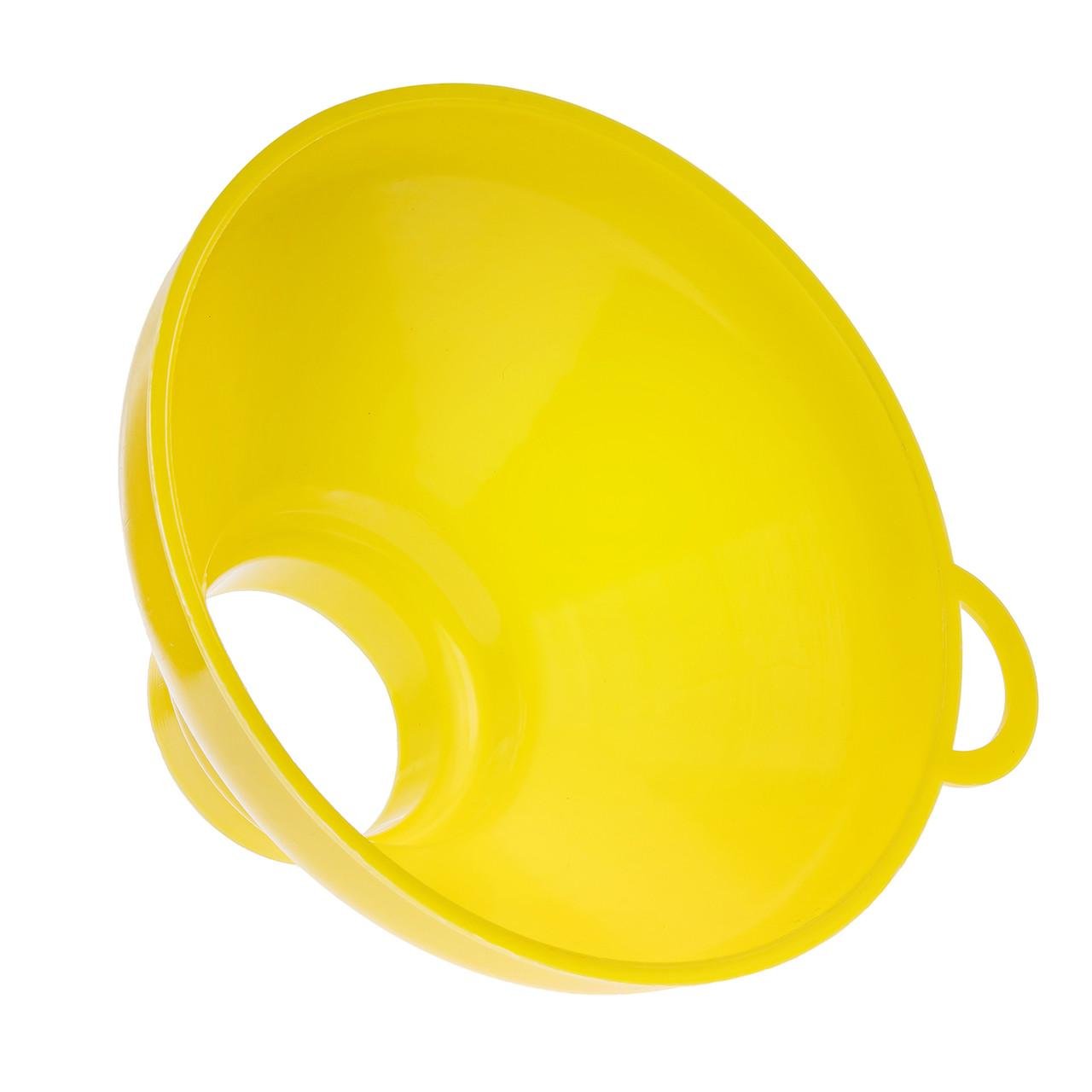 Воронка пластиковая Ø 15,5 см с широким горлом на банку Желтый (1732283724) - фото 4 Воронка пластиковая Ø 15,5 см с широким горлом на банку Желтый (1732283724) - фото 4