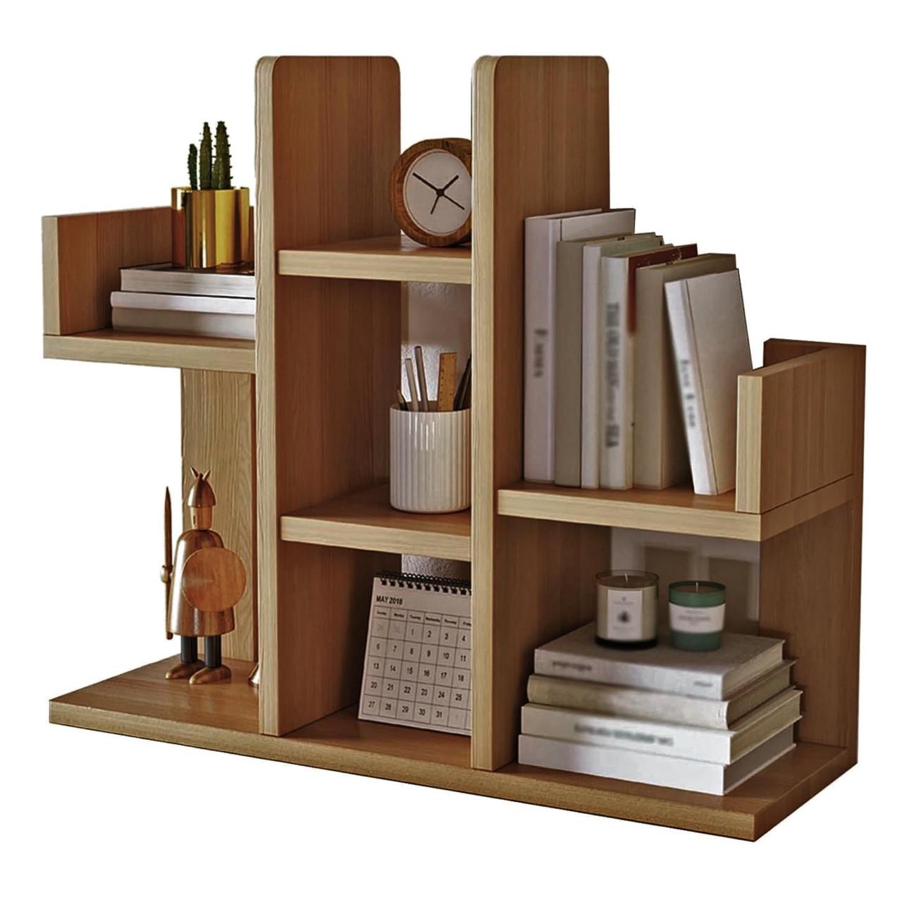 Полка книжная настольная из дерева Даршайд Сиена (КПА-027105)