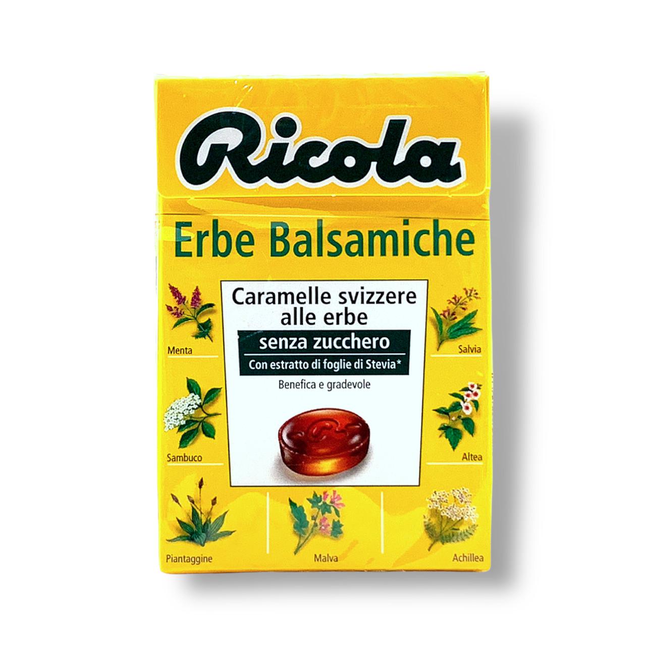 Леденцы швейцарские RICOLA Erbe Balsamiche Senza Zucchero 50 г (1849927010)