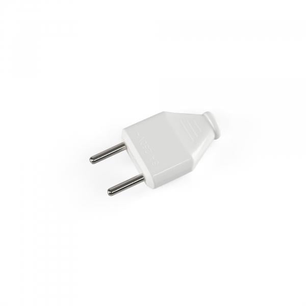 Вилка мережева TITANUM STANDARD 6 А Білий Вилка мережева TITANUM STANDARD 6 А Білий