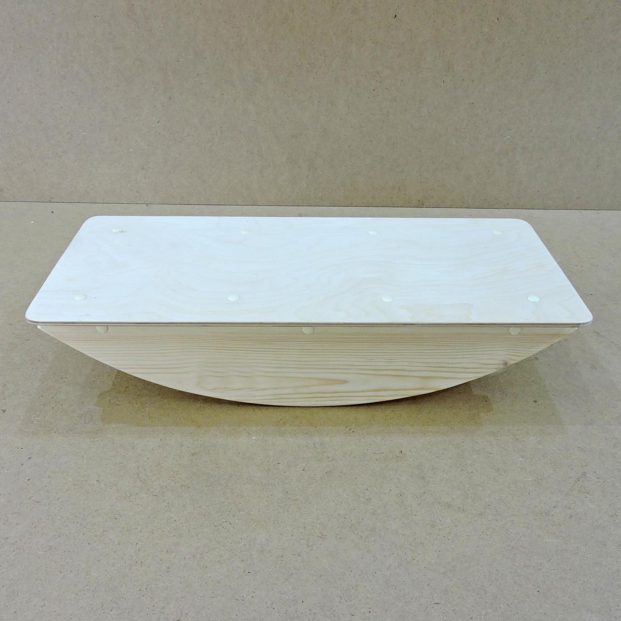 Балансировочная доска из дерева Канпур 60х30х15 см Бланже (БЛН-600101) - фото 6 Балансировочная доска из дерева Канпур 60х30х15 см Бланже (БЛН-600101) - фото 6