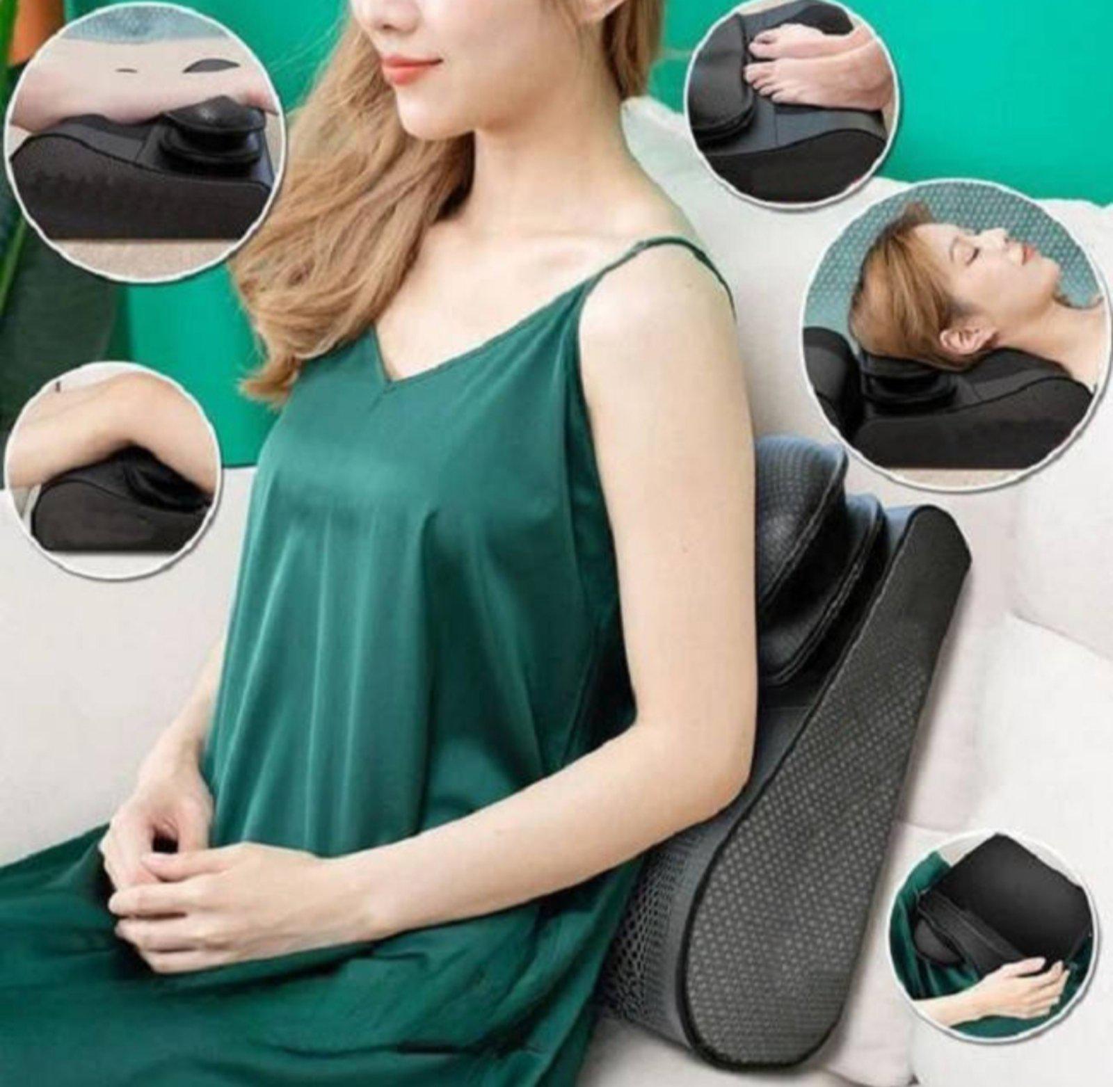 Подушка масажна Faercon F1-40 для спини та шиї роликовий масаж та підігрів - фото 15 Подушка масажна Faercon F1-40 для спини та шиї роликовий масаж та підігрів - фото 15