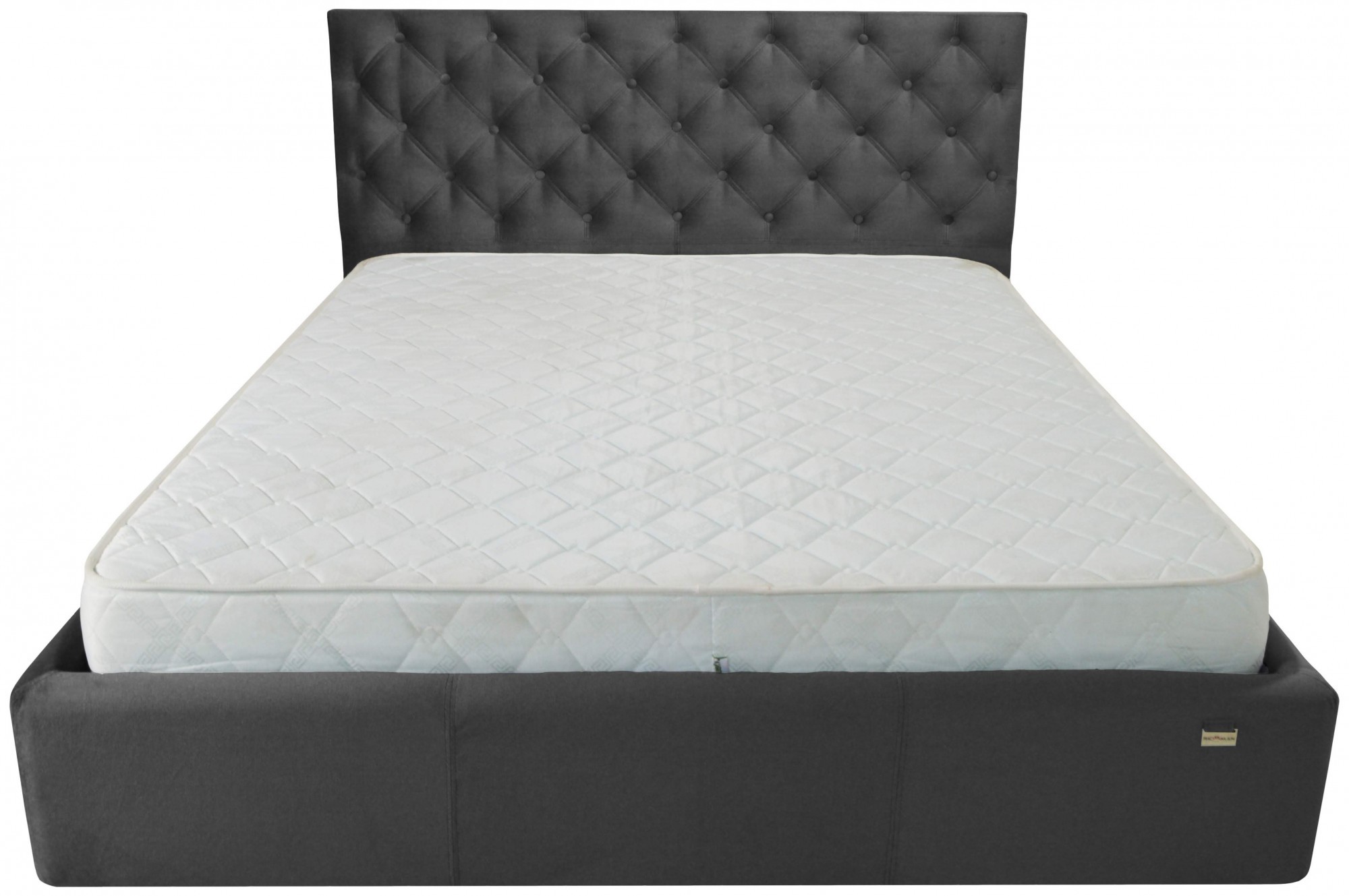 Кровать двуспальная Coventry Standart Missoni 009 180х190 см Темно-серый - фото 2