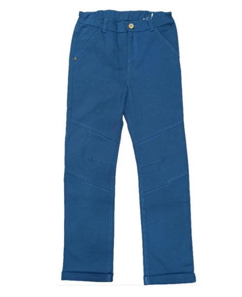 Брюки на мальчика коттоновые Bembi ШР 546 86 см Синий