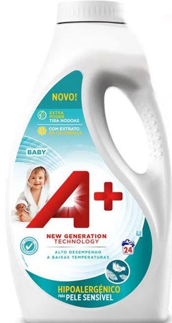 Гель для стирки детских вещей А+ Baby 1,2 л 24 цикла стирки (18138) Гель для стирки детских вещей А+ Baby 1,2 л 24 цикла стирки (18138)