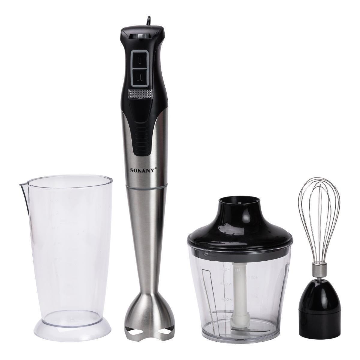 Блендер погружной Sokany SK-758-4 (70670) - фото 2 Блендер погружной Sokany SK-758-4 (70670) - фото 2
