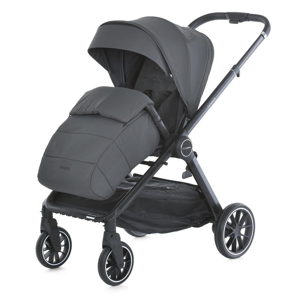 Коляска-книжка El Camino GENESIS 2в1 Asphalt Gray (ME 1126) - фото 3 Коляска-книжка El Camino GENESIS 2в1 Asphalt Gray (ME 1126) - фото 3