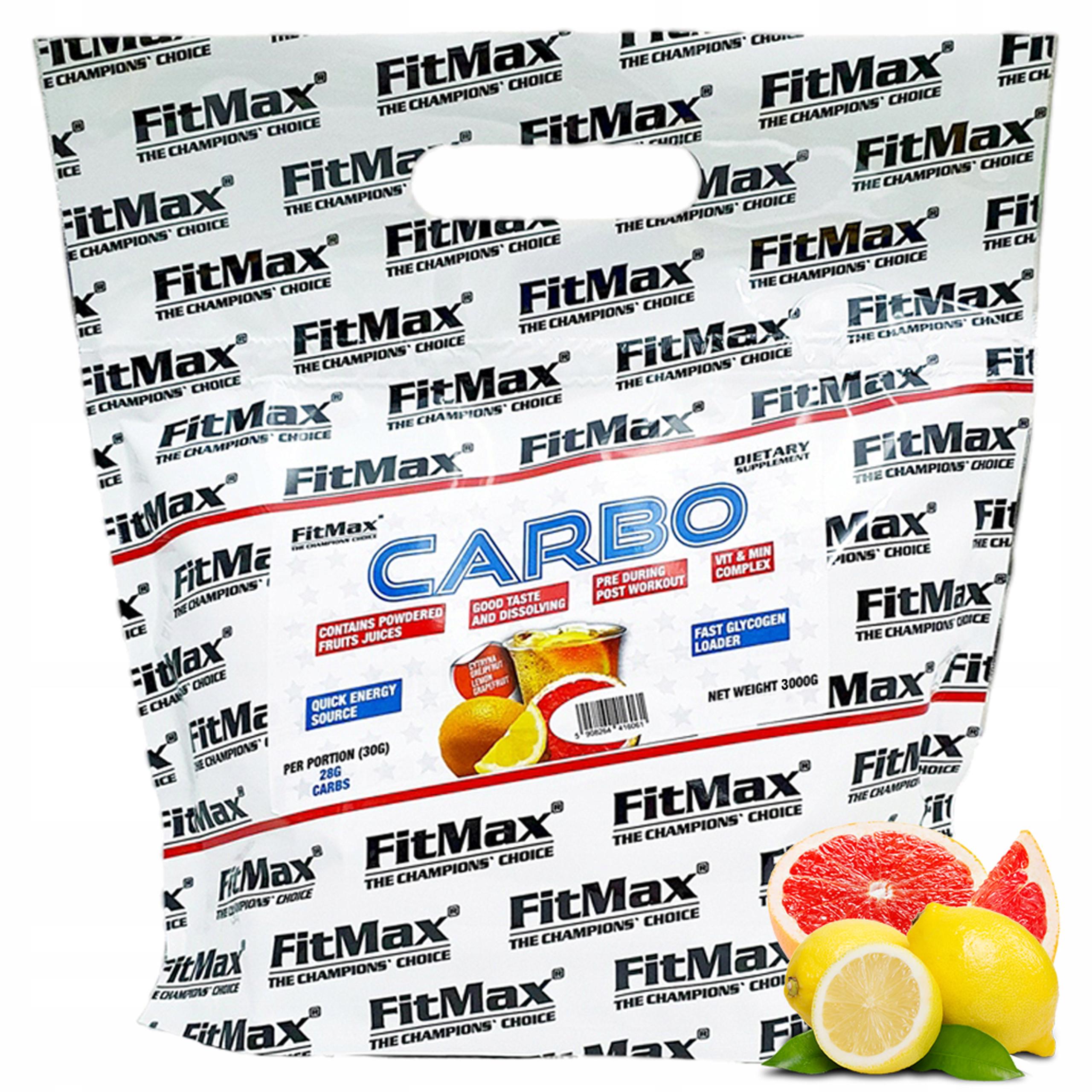 Гейнер FitMax Carbo Lemon Grapefruit 3000 г