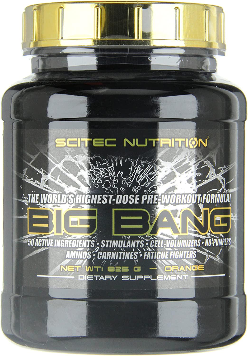 Предтренировочный комплекс Scitec Nutrition Big Bang orange 825 г (00000020482)