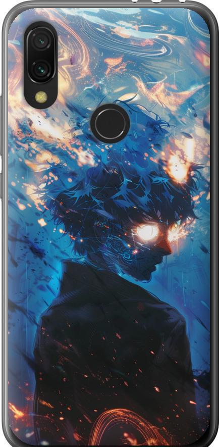 Чехол на Xiaomi Redmi 7 Сатору Годжо (6129t-1669-42517)