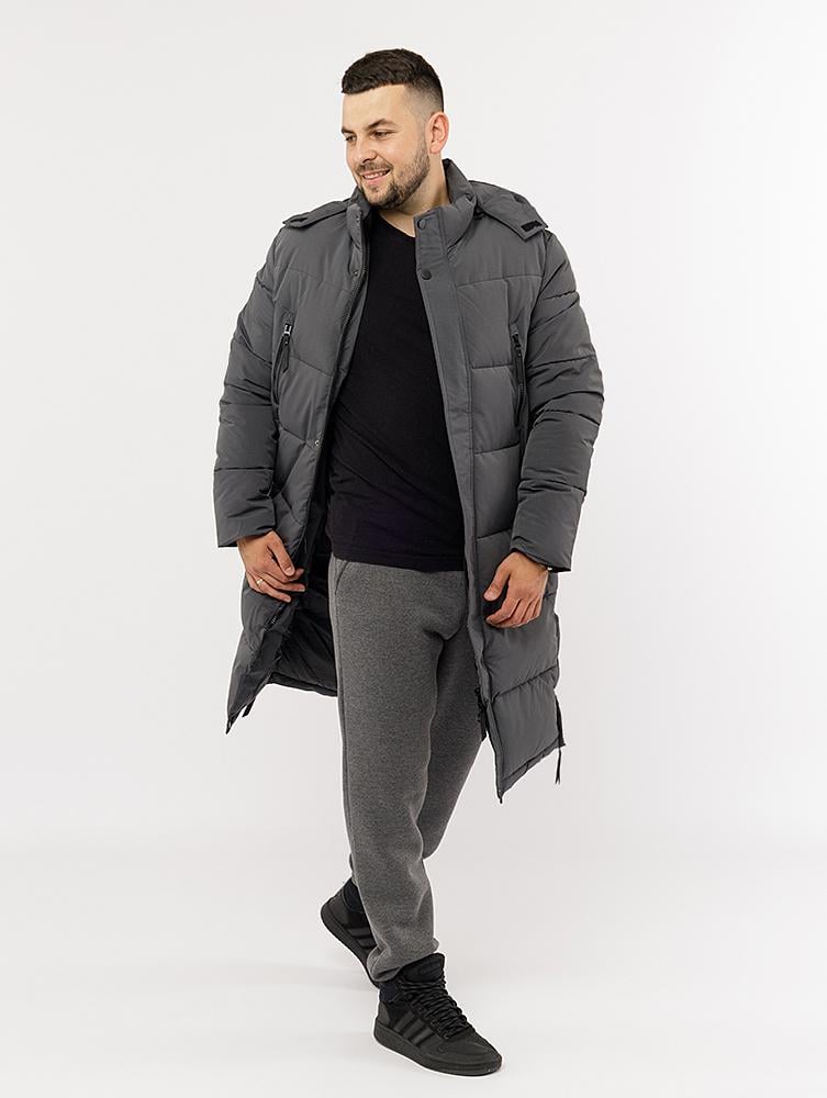 Куртка мужская ЦБ-00220377 р. 50 Серый (28421932)