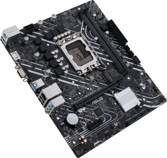 Материнська плата Asus H610M-K D4 LGA1700 MicroATX підтримка Intel Core 2 слота DDR4 (570689) - фото 3