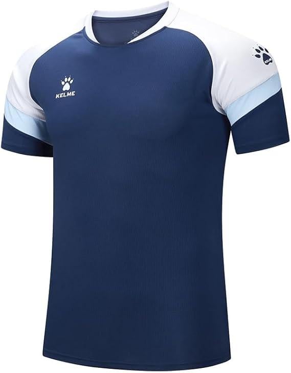 Футболка детская KELME BRAVO 7351TX3093.9424 140 см Темно-сине-белый (47050-274) Футболка детская KELME BRAVO 7351TX3093.9424 140 см Темно-сине-белый (47050-274)