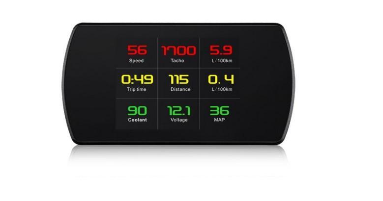 Бортовий комп'ютер OBD2 HUD P12 (1565590014)