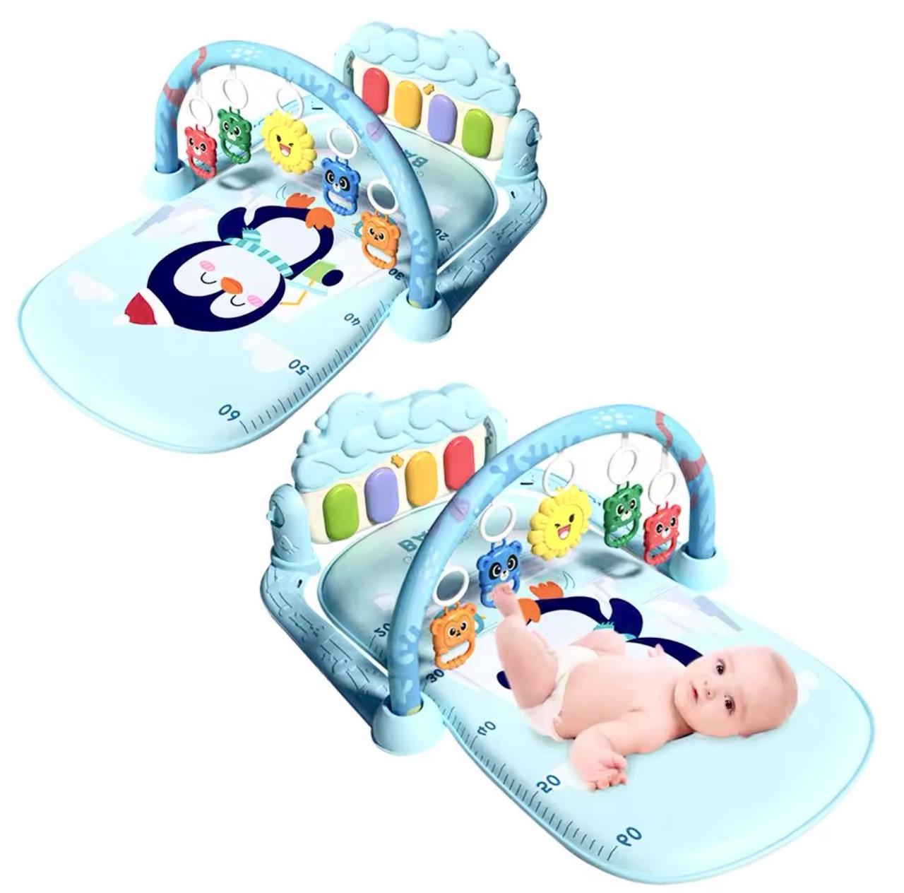 Развивающий коврик-пианино с дугой и подвесными игрушками 72х43 см (30) - фото 6 Развивающий коврик-пианино с дугой и подвесными игрушками 72х43 см (30) - фото 6