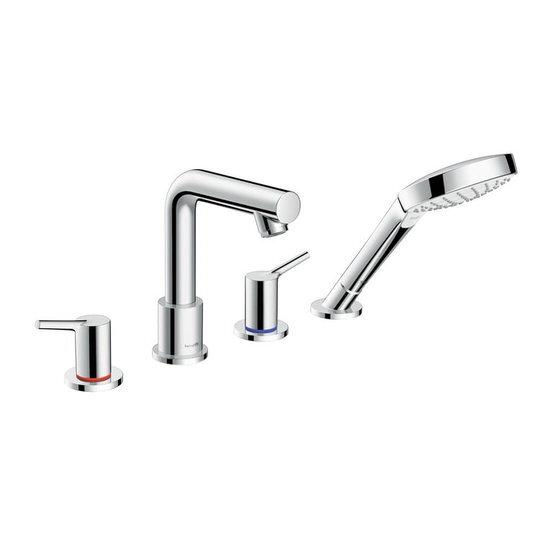 Смеситель на борт ванны Hansgrohe Talis S 72418000 на четыре отверстия Хром (114630)