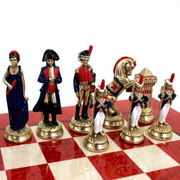 Шахматы подарочные Наполеон 19-57 511R - фото 2 Шахматы подарочные Наполеон 19-57 511R - фото 2