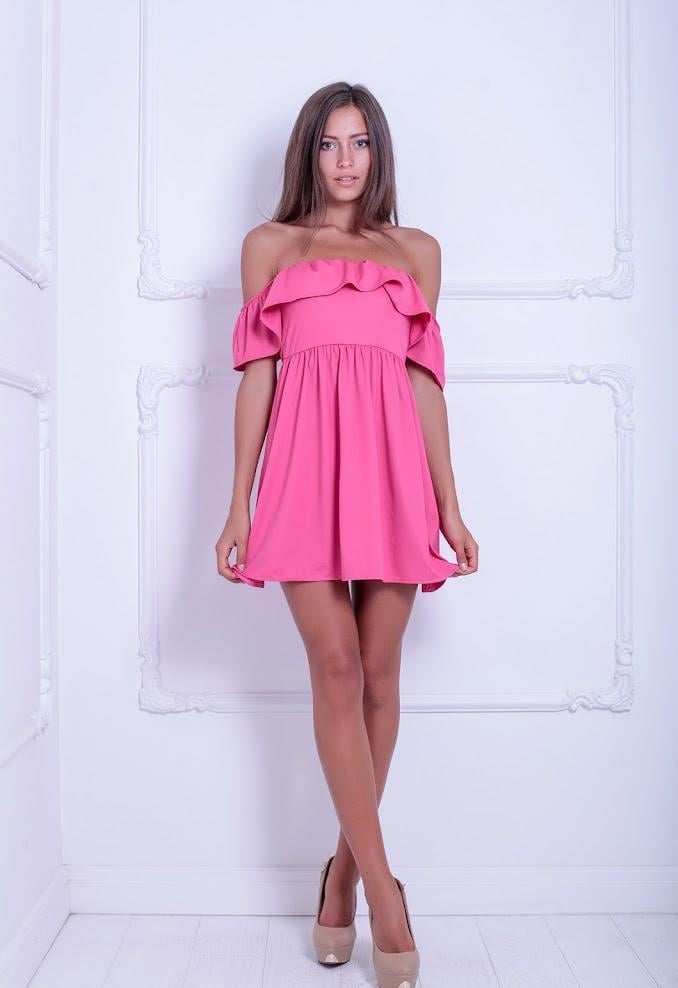 Сукня жіноча Podium Lexi 20032-PINK XS Малиновий