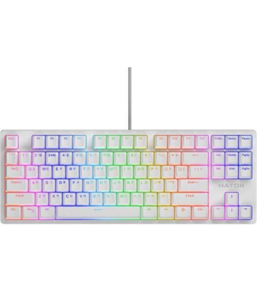 Клавиатура Hator Rockfall 2 Mecha TKL Orange White (HTK-521) - фото 6