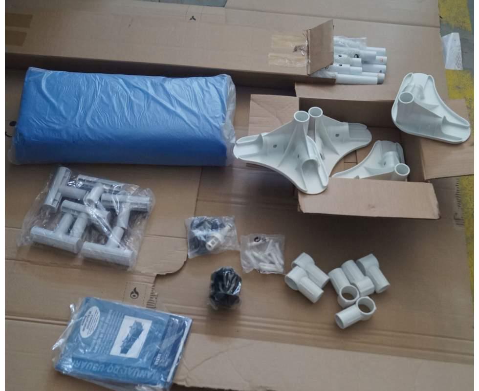 Бассейн каркасный Intex 300 x 200 x 75 см Синий (28272) - фото 7