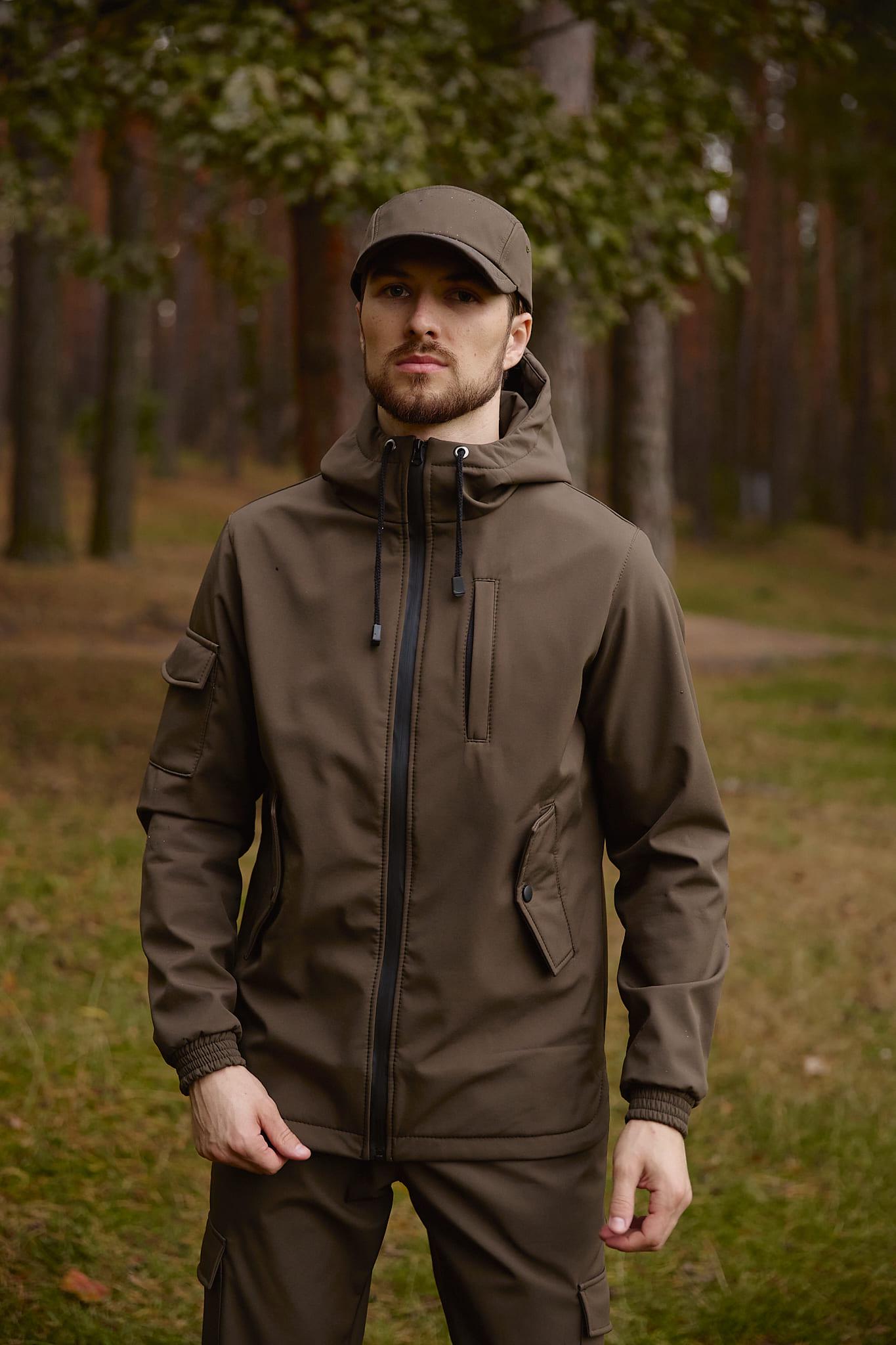 Куртка чоловіча Intruder softshell 3XL Хакі