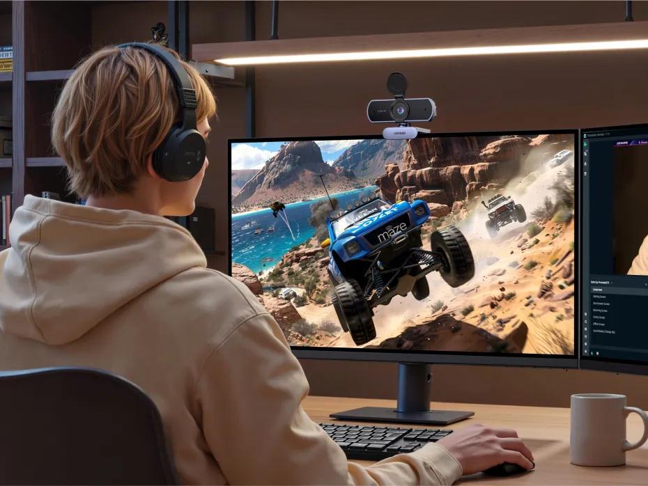 Веб-камера 4k Ugreen USB-C 2 м Серый (65381) - фото 2