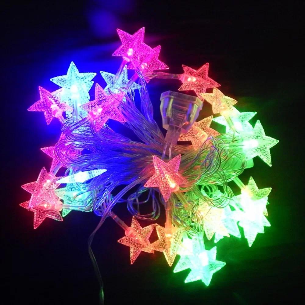 Гирлянда Звездочки LED 28 Разноцветный (1-45/1-108)