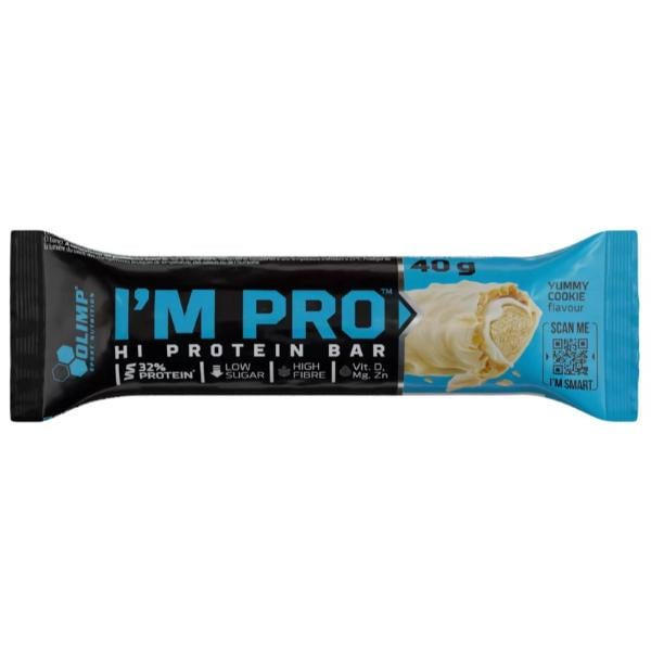 Протеїновий батончик Olimp Nutrition I'M PRO Protein Bar 40 г Yummy Cookie (000027111)