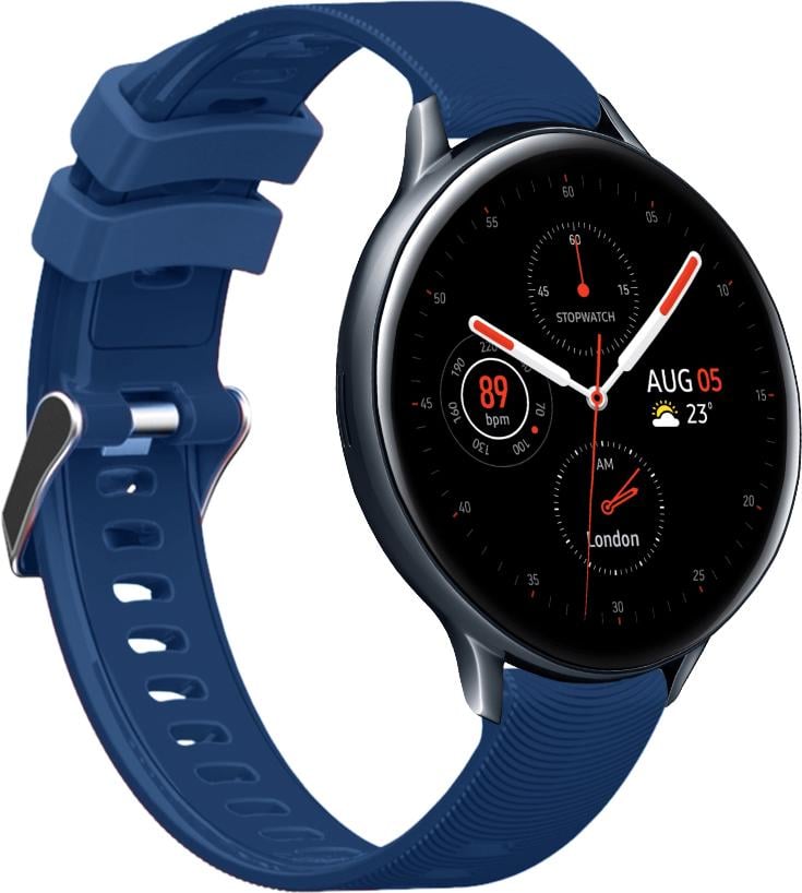 Ремешок Bend для Galaxy Watch Active 2 40/44 мм Dark blue (18055)