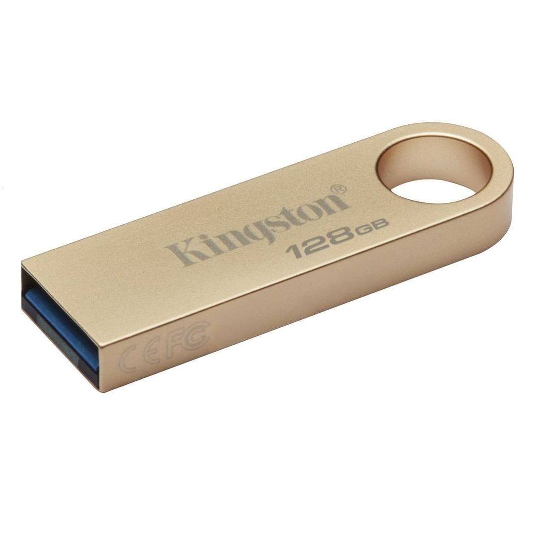 Флеш-память USB Kingston DataTraveler SE9 G3 128 Гб USB 3.2 металл Gold (DTSE9G3/128GB)