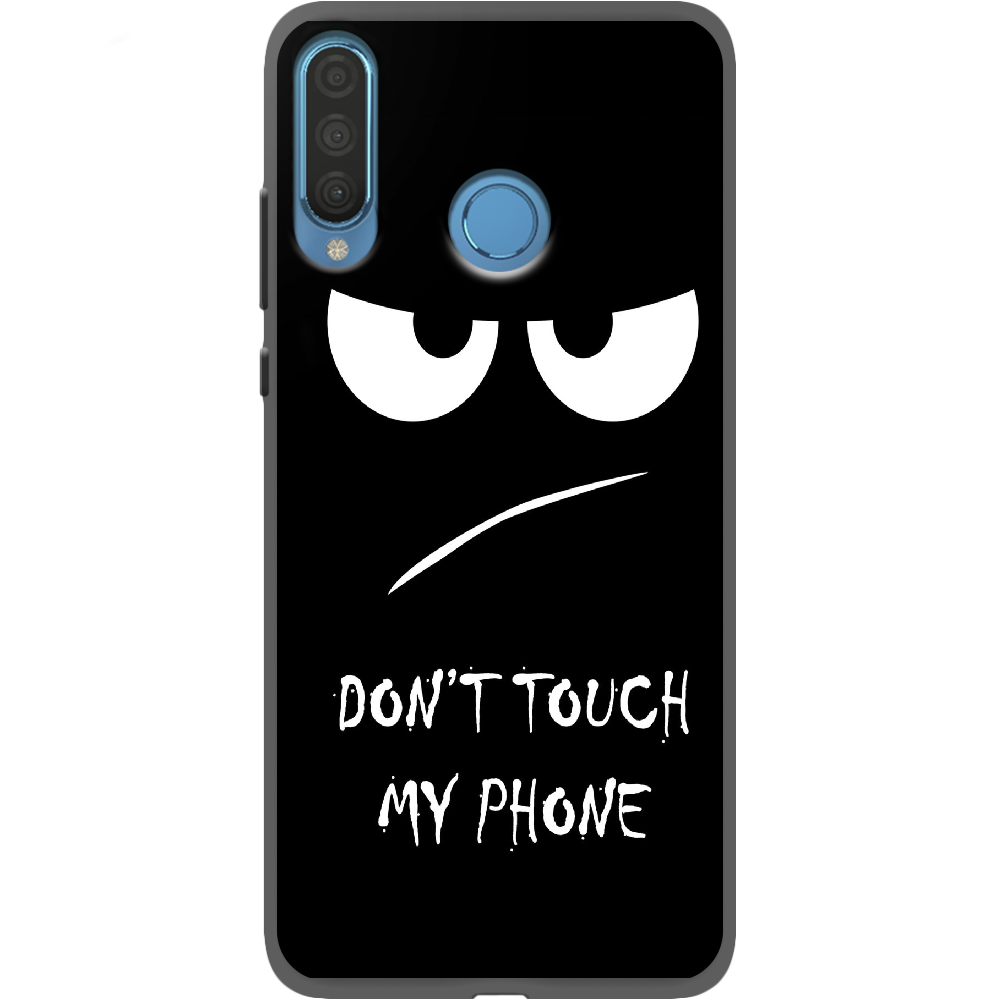 Чехол Boxface Huawei P30 Lite Don't Touch my Phone Черный силикон (36871-up535-37511)