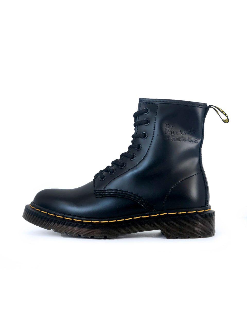 Ботинки мужские демисезонные кожаные р. 41 Черный (29557986)