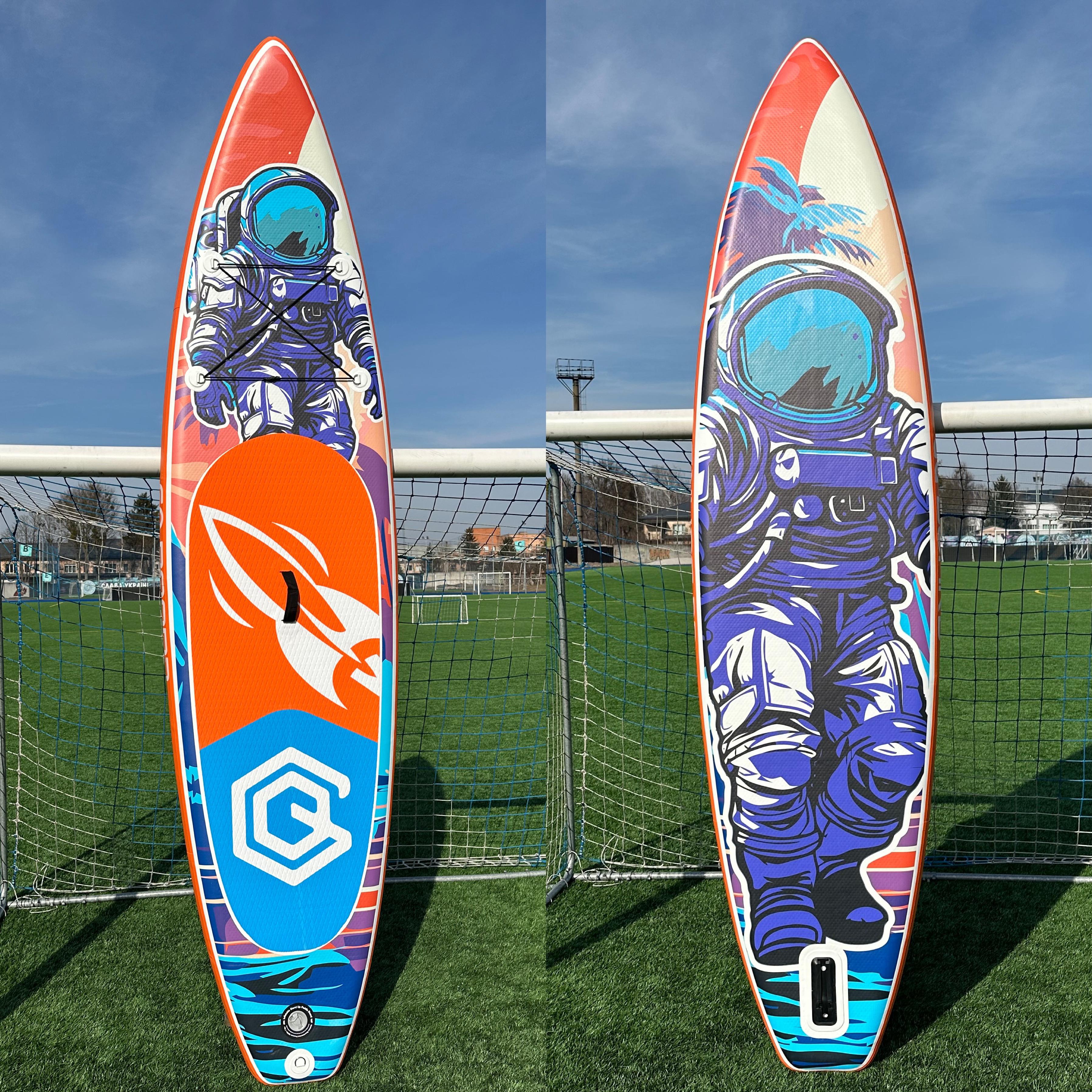 Доска SUP COSMO GQ надувная двухслойная туринговая 11" 335x81x14 см - фото 2 Доска SUP COSMO GQ надувная двухслойная туринговая 11" 335x81x14 см - фото 2