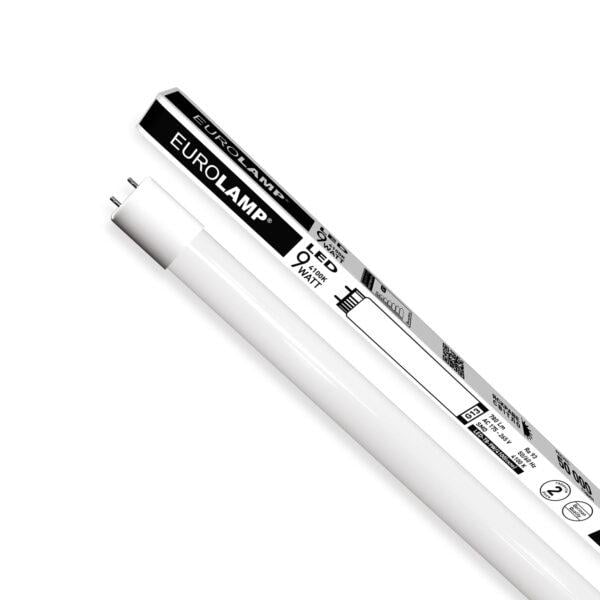Лампа LED линейная Т8 стекло Eurolamp 9W-4000K (LED-T8-9W/4000(стекло))