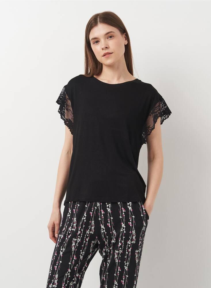 Піжама Angels Secret 40087x10 жіноча S Чорний - фото 2 Піжама Angels Secret 40087x10 жіноча S Чорний - фото 2