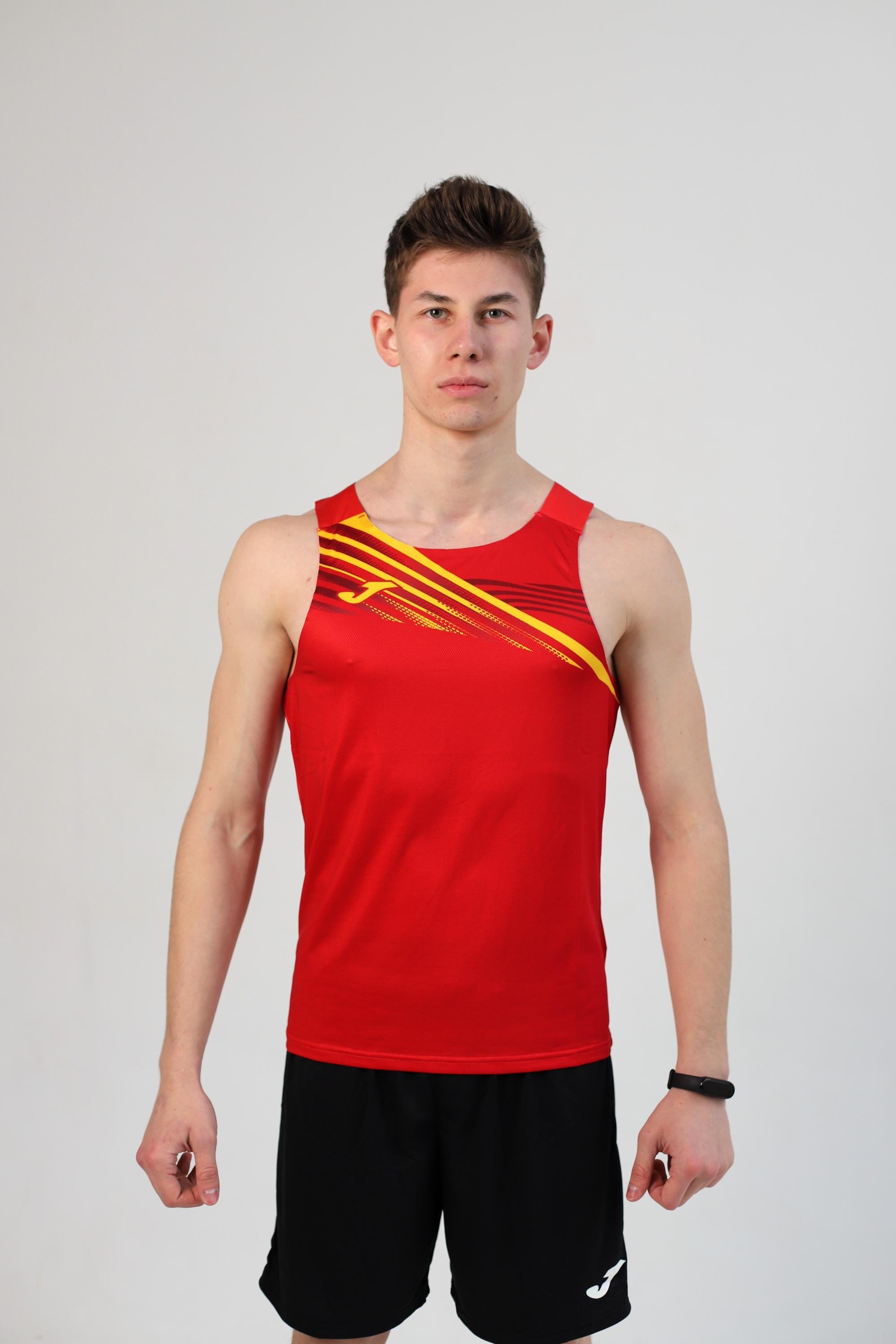 Майка мужская Joma 103102.600 Elite X Sleeveless Shirt M Red (8445757291110)