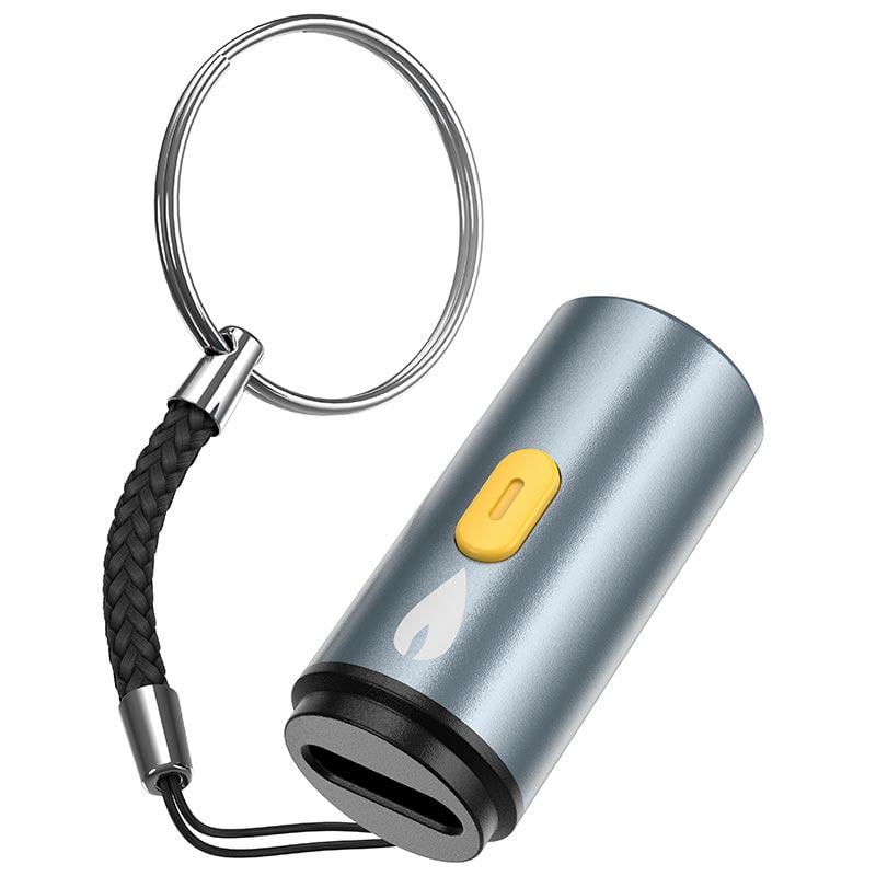 Запальничка електронна Hoco UA38 для цигарок заряджання через Type-C Сірий (623227)