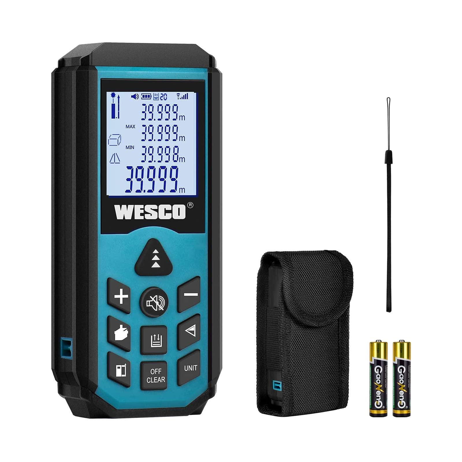 Лазерный дальномер Wesco 40 м (X0012WG999)